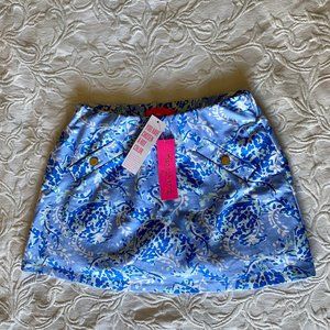 Blue Lilly Pulitzer Skort